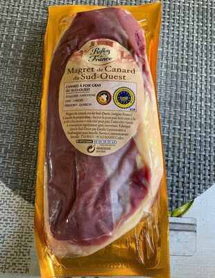 Magret de canard cru sous vide