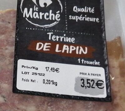 Terrine de lapin