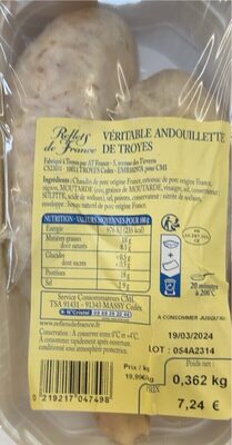 Véritable andouillette de Troyes