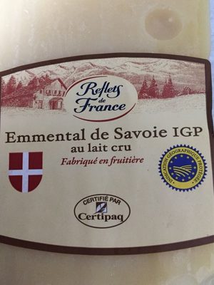 Emmental de savoie igp