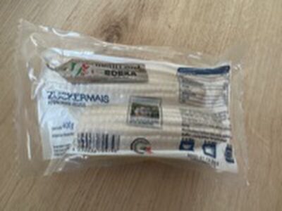 Zuckermais front packaging