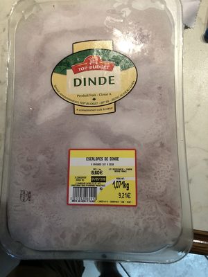 Escalope de dinde