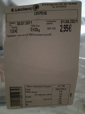 Crepes