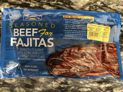 Seasoned Beef For Fajitas