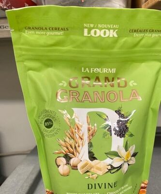 Grand granola front packaging