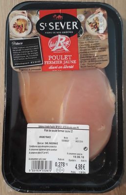 Filet de poulet fermier jaune