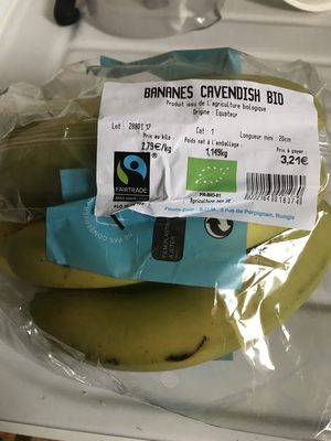 Bananes Cavendish
