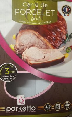 Carre de porcelet grill