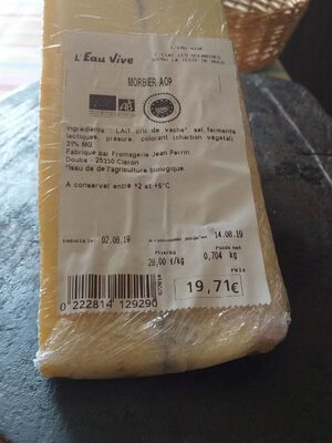 Morbier aop front packaging