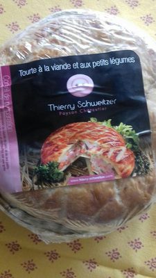Tourte viande et legumes