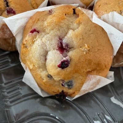 Muffins myrtille front packaging