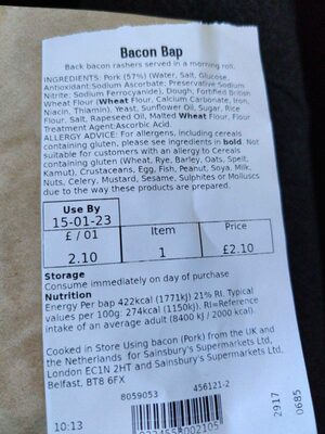Bacon Bap