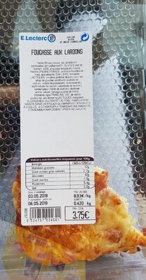 Fougasse aux lardons