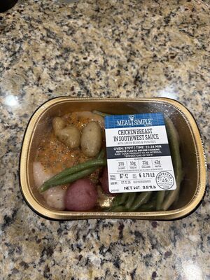 Chicken Breast In Southwest Sauce Meal Simple