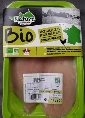 Volaille fermière front packaging