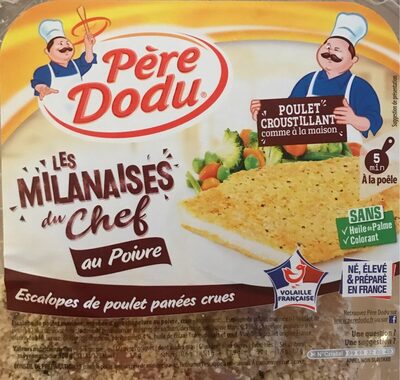 Les Milanaises du Chef au poivre
