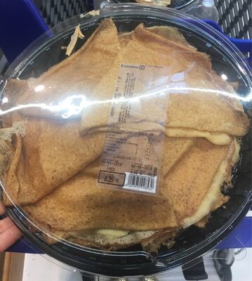 Crepes natures front packaging