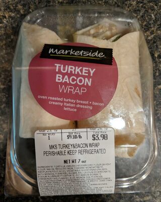 Turkey Bacon Wrap