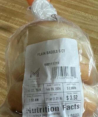 Plain Bagels