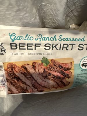 Garlic Ranch Seasoned Beef Skirt Steak