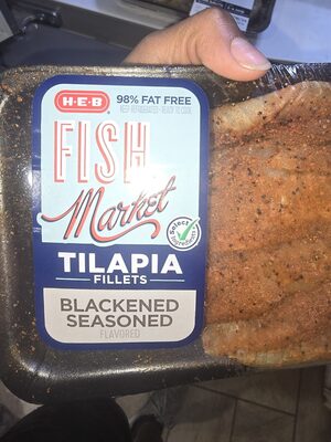 Blackened Seasoned Tilapia Fillets