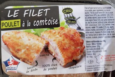 Filet de poulet à la comtoise