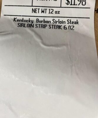 Kentuchy bourbon sirloin Steak