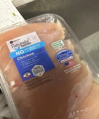 Chicken front packaging