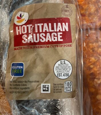 Hot Italian Sausgae Links