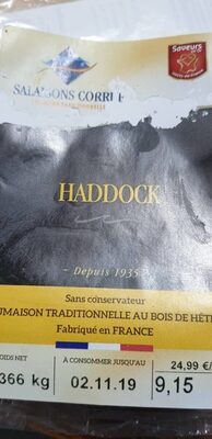 Haddock front packaging