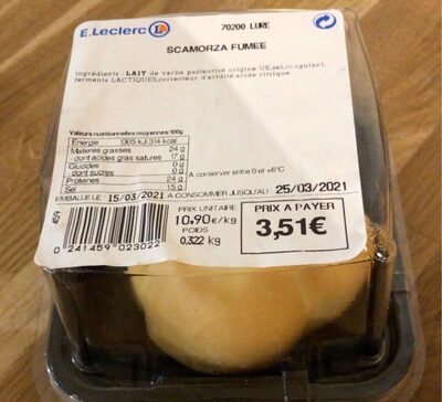 Scarmoza fumée
