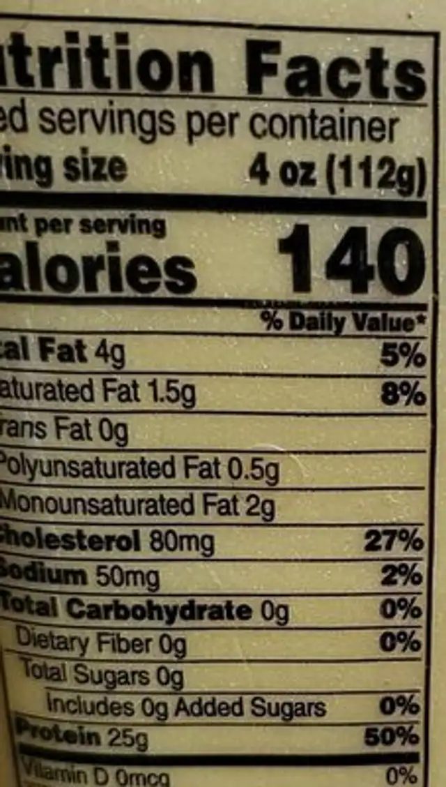 All natural boneless skinless chicken breasts with rib meat nutrition facts table