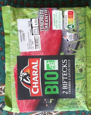 2 biftecks front packaging