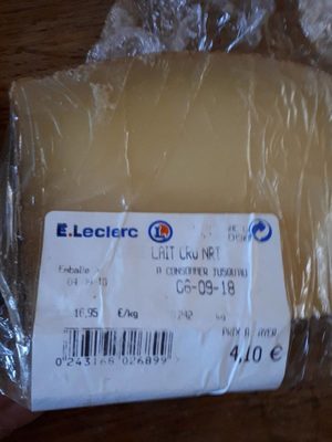 Comté lait cru nrt