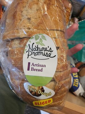 Artisan bread front packaging