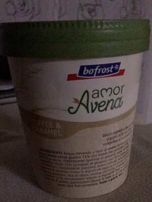 Amor avena gelato coffee & caramel