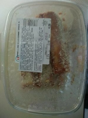 Cannelloni à la viande front packaging