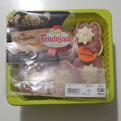 La paupiette de veau beurre truffé