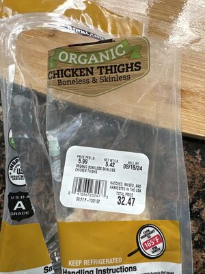 Organic Chicken Thighs