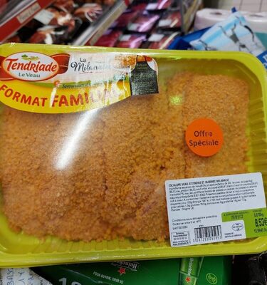 Escalopes de veau panées