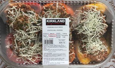 Poivrons doux farcis