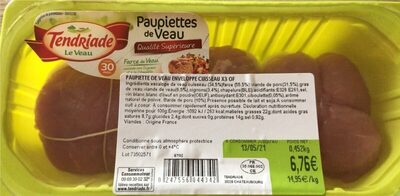 Paupiettes de veau