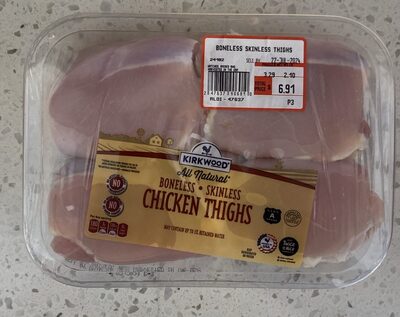 Boneless Skinless Chicken Thighs