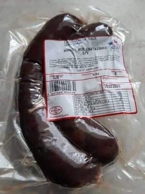 Boudin aux châtaignes