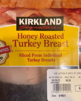 Honey roasted turkey breast