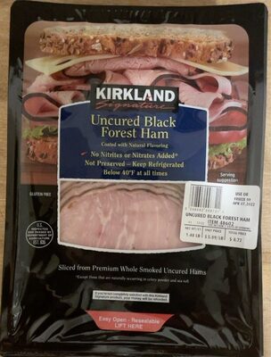 Uncured black forest ham