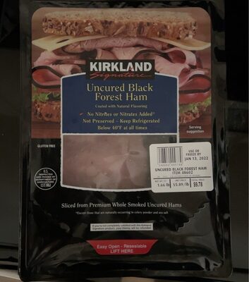 Uncured Black Forest Ham