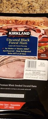 Kirkland uncured black forest ham