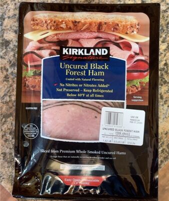 Uncured Black Forest ham