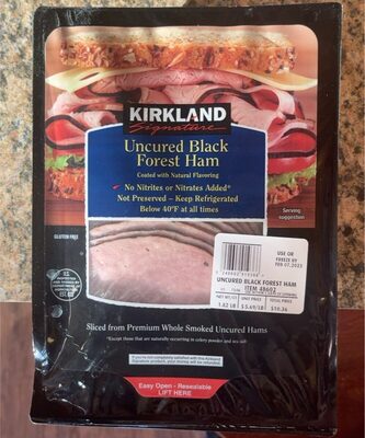 Uncured Black forest ham